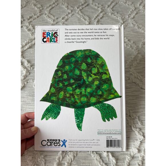 Kohl's Cares The Foolish Tortoise Book by Richard Buckley and Happy Turtle Plush - Picture 3 of 6